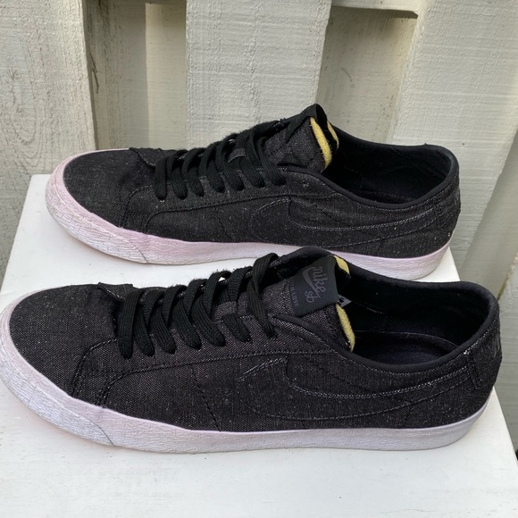 Nike Zoom Blazer Low SB Canvas Decon in Anthracite - Picture 3 of 7